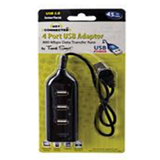 USB 2.0 Computer 4 Port Hub